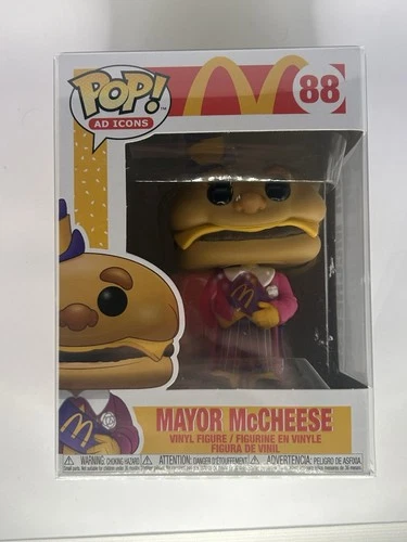 Mayor McCheese #88 (Funko Pop, Ad Icons) EXCLUSIVE With Protector!