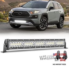20 Inch LED Light Bar, 450W Triple Row Spot Flood Combo Beam Off Road 20 inch