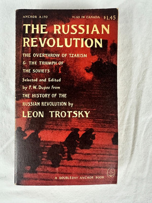 The Russian Revolution by Leon Trotsky 1959 Doubleday Anchor Vintage Paperback