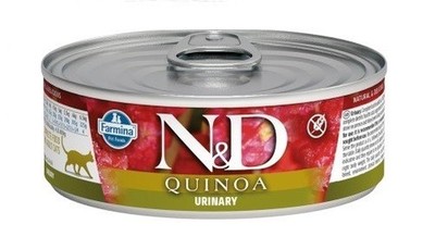 Farmina N&D Quinoa Wet Cat Food - Urinary Duck - Case of 24