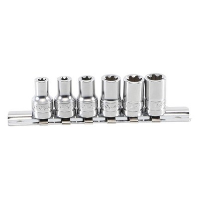Steckschlüssel Einsatz Satz T-Profil Plus für Torx Plus 1/4'' SW 6EP - 12EP 6-tlg
