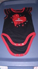  Tenue une pièce Georgia Bulldogs Snap bébé 3-6 mois. Neuf sans étiquette 