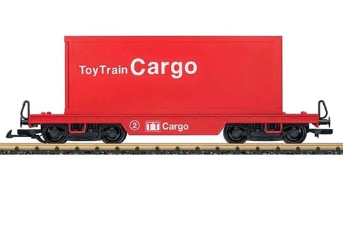 LGB Spur G 90964 Flachwagen und Container Pritschenwagen 45mm Gartenbahn | Condition: New