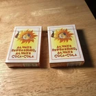 VINTAGE 2 Decks Coca Cola Sun With Bottle Always Cool Playing Cards Sealed