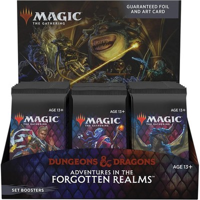 mtg afr set booster box Adventures in the Forgotten Realms Prerelease Pack main image 1