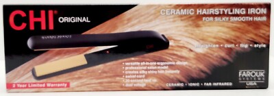 CHI Original Ceramic Hairstyling  Iron, Professional Salon Model, New, 1 Inch 