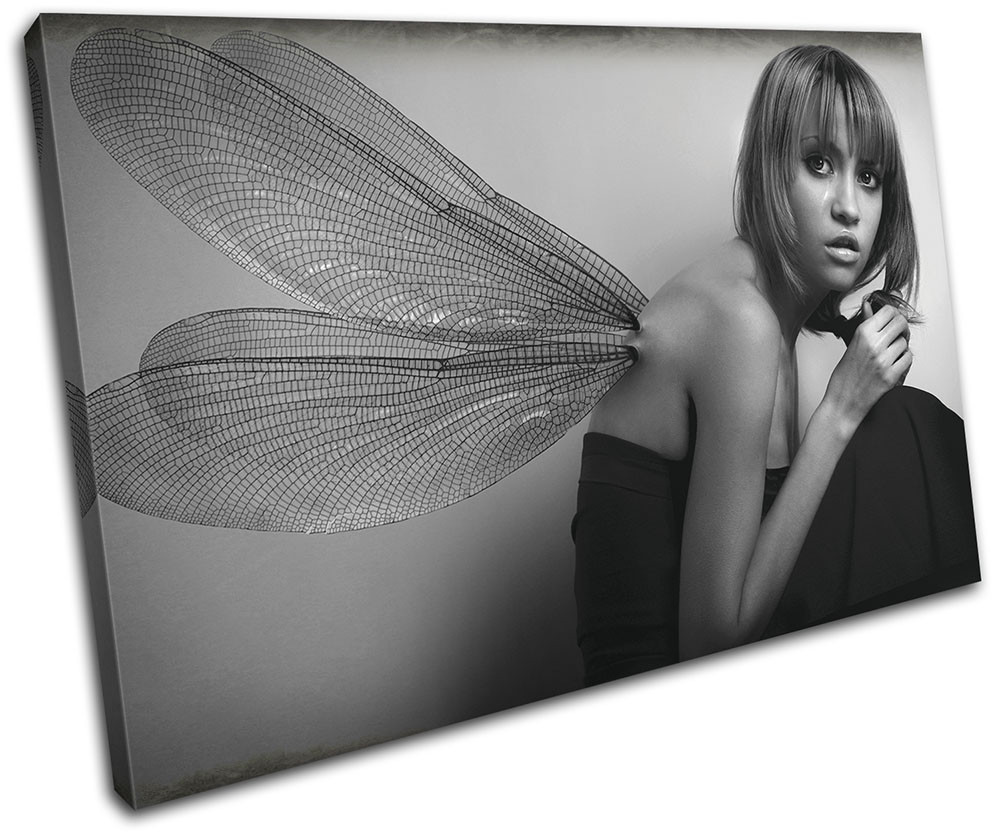 Sexy Fairy NUDES Fantasy SINGLE CANVAS WALL ART Picture Print eBay