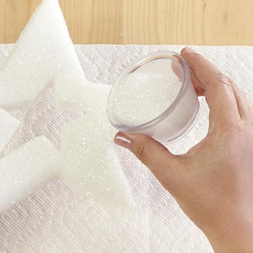 Brillo de vidrio transparente FloraCraft Diamond Dust