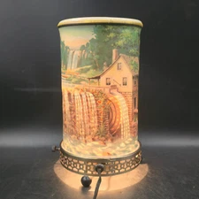 1956 Econolite Motion Lamp Model 765 Old Mill Dam Waterfall Waterwheel