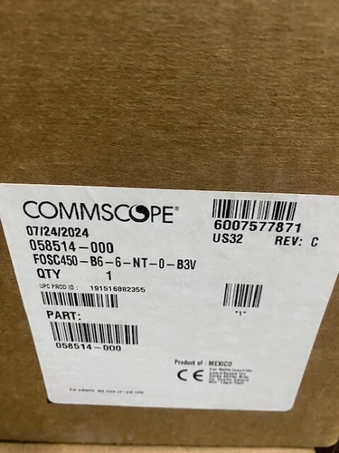 Commscope FOSC450-B6-6-NT-0-B3V Fiber Splice Case 058514-000 (NEW)
