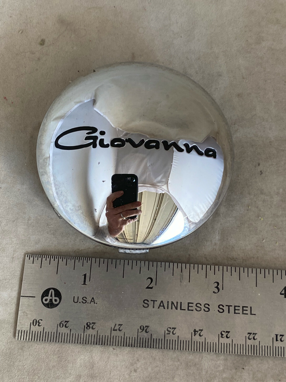 GIOVANNA Custom Wheels Chrome Wheel Rim Hub Cover Center Cap 594K75 S512-09-image