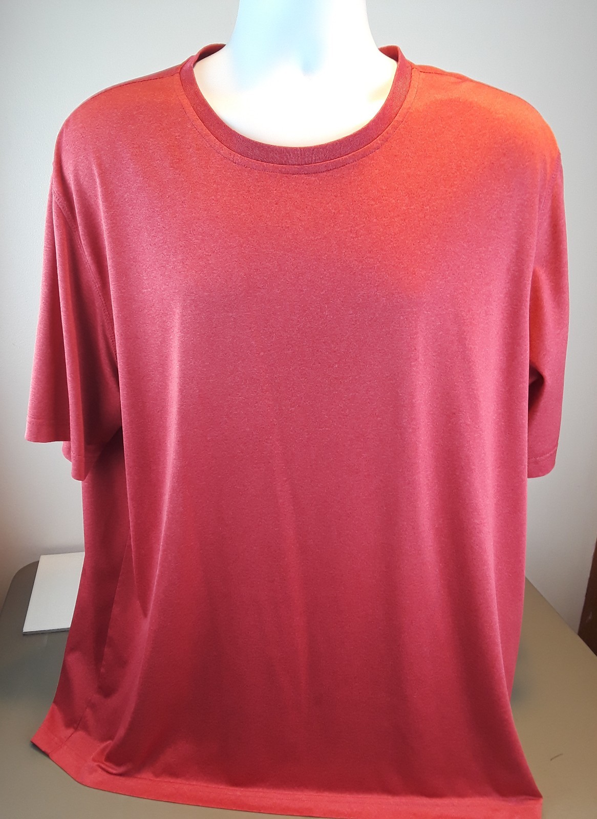 T shirt uomo FILA rossa manica corta strech misto poliestere spandex