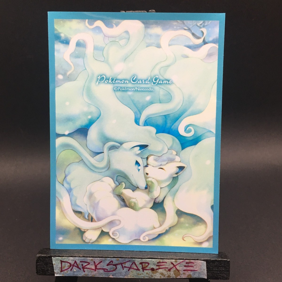 萠*様 萠 x1 Alolan Ninetales & Vulpix Sleeve Pokemon Center Japan Brand New