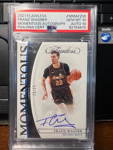 2021 FLAWLESS FRANZ WAGNER MOMENTOUS AUTOGRAPH 23/25 #MMAFZW