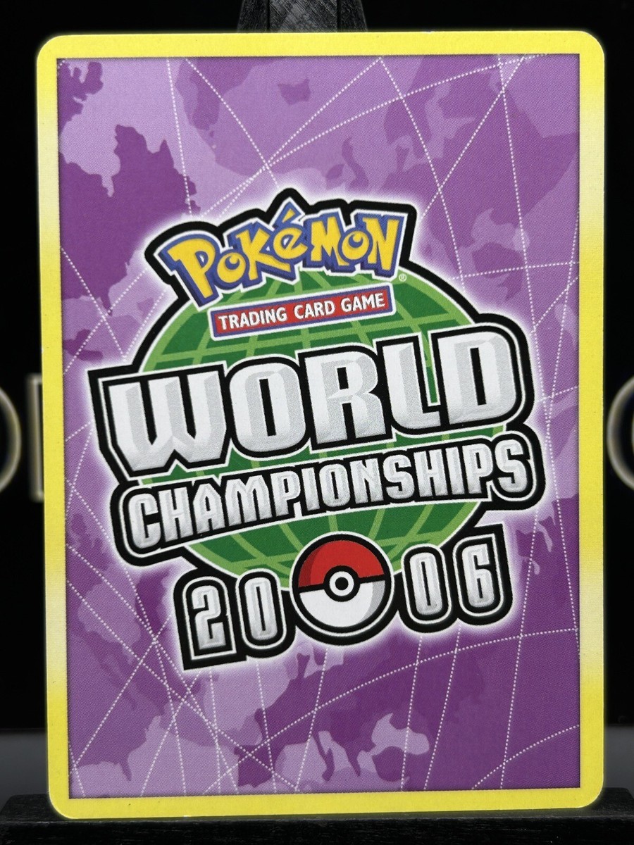 2006 WORLD CHAMPIONSHIPS Pokemon Reversal Card Mudkip and 2006 WORLD CHAMPIONSHIPS Pokemon Reversal Card Mudkip and