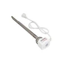 Asta riscaldante elettrica in acciaio inox 2kW 230V - 5/4" MB caldaia con termostato