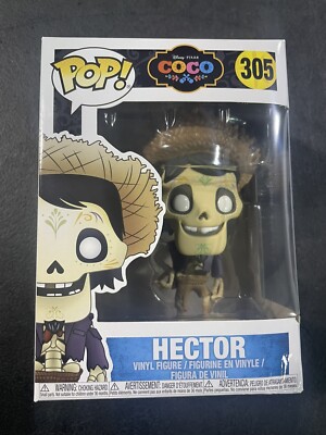 Funko POP! Disney: Coco - Hector #305 * Damaged Box * Vaulted * Sealed *
