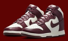 Nike Dunk High Burgundy Crush W for sale | eBay