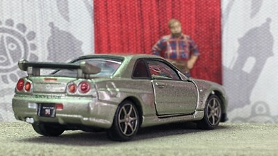 1/43 NISSAN SKYLINE GT-R R34 V-specⅡ Nur 1:43 Nissan Skyline GT-R