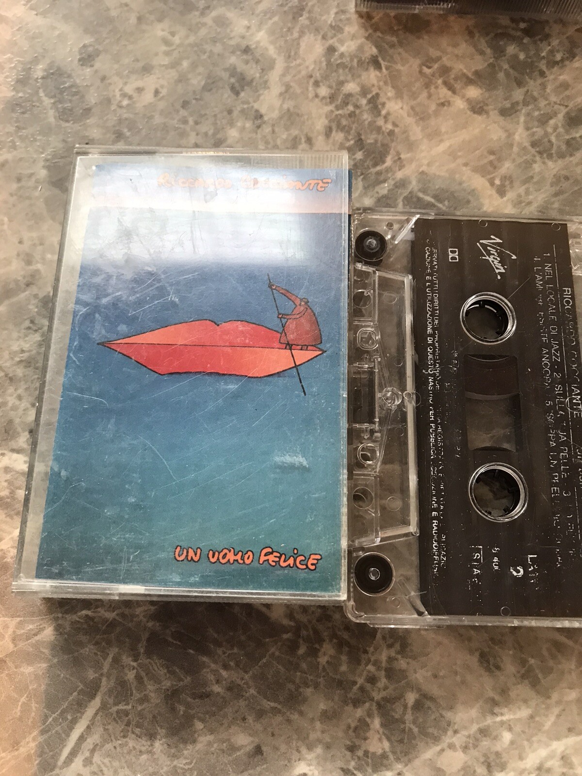 Riccardo Cocciante ‎– A Uomo Felice Cassette