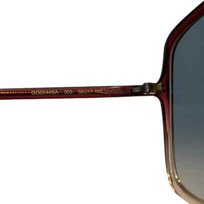 Authentic GUCCI Oversized Square GGO544SA Sunglasses 