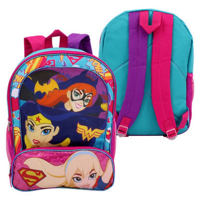 dc superhero girls backpack