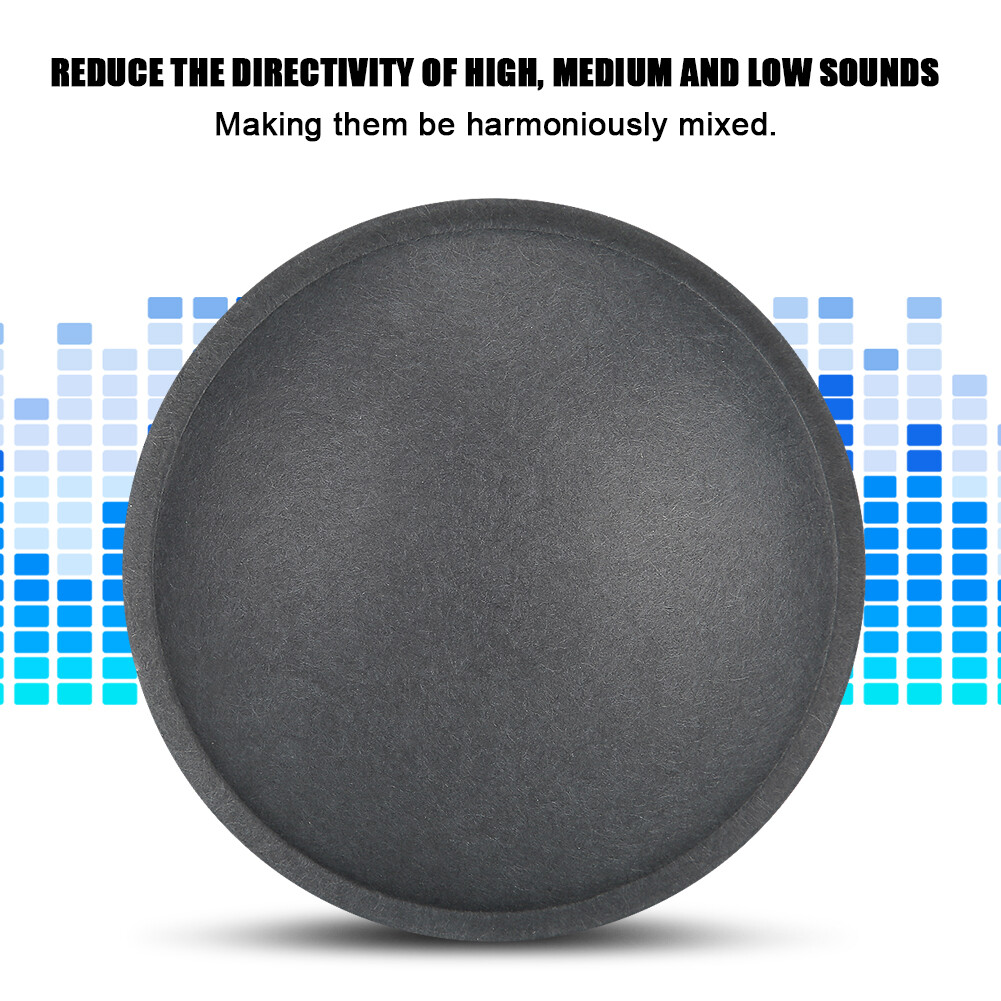 5PCS 54MM Subwoofer Dust Cap Paper Bass Horn Protective Dust Cap For