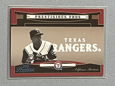 2005 Playoff Prestige Prestigious Pros Alfonso Soriano Red SP /700 #PP-12
