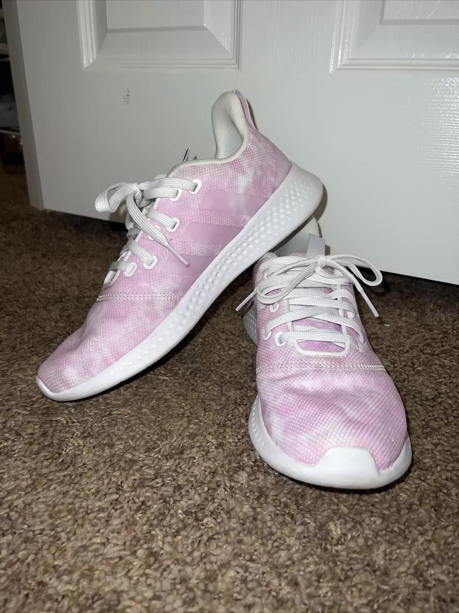 pink adidas shoes 8.5