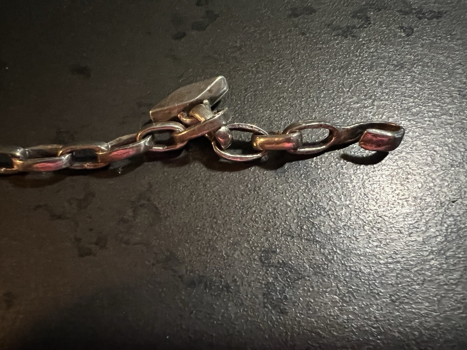 Karen Karch Solid Sterling Silver Toggle Bracelet - image 5