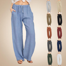 Women's Jogger Casual Pants Sweatpants Cotton Pockets Loose Trousers 20 OFF 