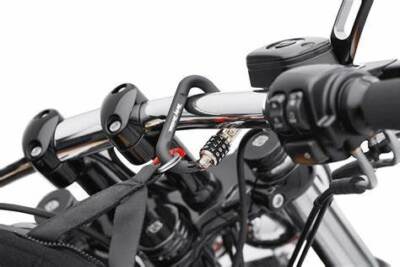 NEW GENUINE HARLEY DAVIDSON CARABINEER STYLE HELMET LOCK TOURING SOFTAIL DYNA