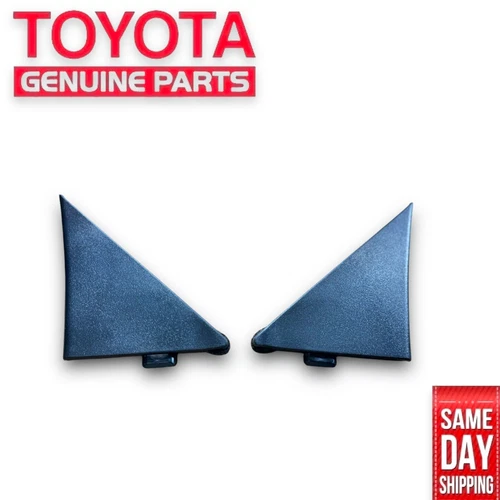 90 - 95 TOYOTA 4RUNNER LEFT & RIGHT INSIDE MIRROR CORNER DOOR TRIM COVER OEM NEW