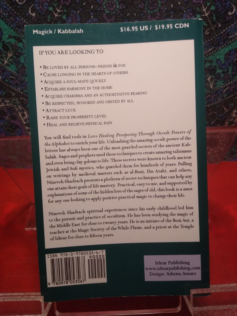 Love Healing Prosperity Through Occult Powers of the
