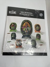 Disney Halloween Villains Haunted House Carnival Party Table Decorating Kit A9
