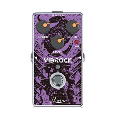 ROWIN VIBROCK Chorus Tremolo Monoblock Pedal Anpassung Gitarre aus Japan