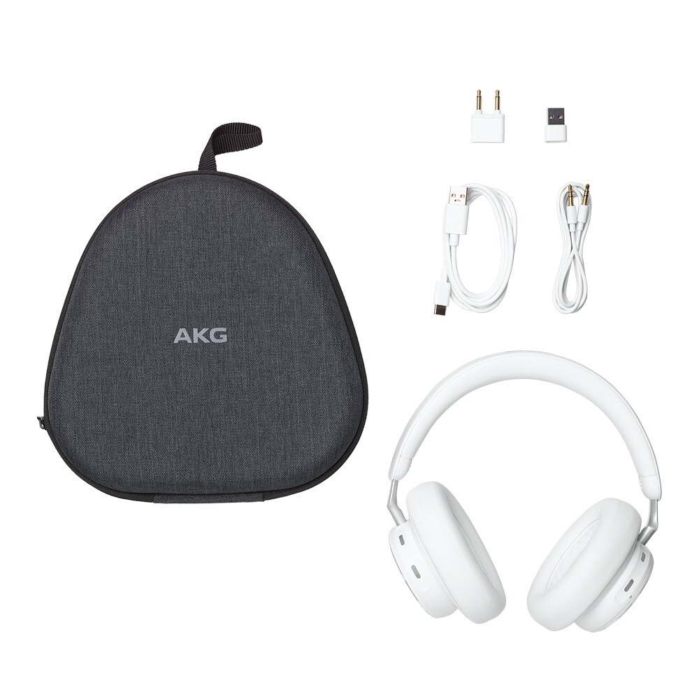 AKG N9 Hybrid Wireless ANC Over-Ear Headphones, 2.4G USB Dongle