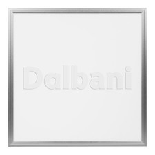 2pcs LED 6000k Recessed Large 60x60 cm Silver Ceiling Panel Light for Office