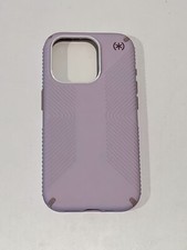 Speck Presidio2 Grip MagSafe Case iPhone 15 Pro 6.1" Large Cam Soft Lilac USED