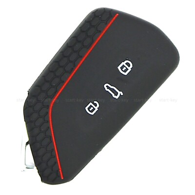 Schlüssel Silikon Hülle für VW Seat Cupra Skoda Leon Golf8 ID.3 4 5 Enyaq Caddy