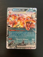 Carte Pokémon : Dracaufeu EX 125/197 Flammes Obsidiennes STAMP LIGUE FR NEUF