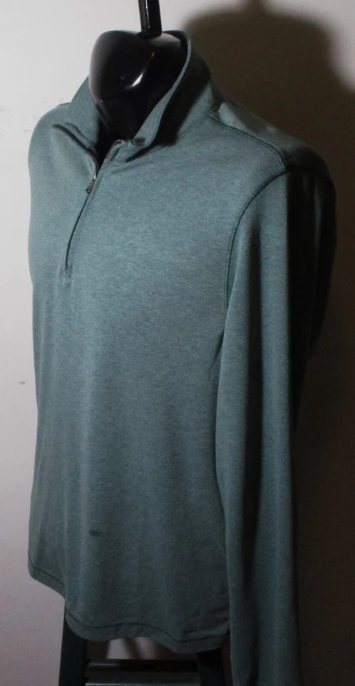 Camisa Polo MICHAEL KORS Verde Manga Larga 1/2 Cremallera Talla XL Foto 4 de 4