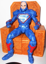 DC Universe Multiverse DARKSEID Throne Chair Lex Luthor power armor mcfarlane