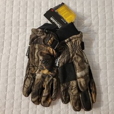 Realtree Hardwoods Thinsulate Camo Hunting Gloves Outdoors Camping Winter Sport