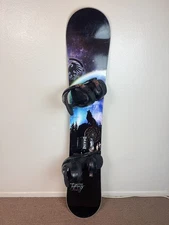Never Summer Infinity Snowboard 147cm / Burton Stiletto-Womens Large Bindings