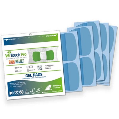 WiTouch Pro & Aleve Direct Therapy TENS Unit Gel Pad Refills - 10 Pads (5 Pairs)