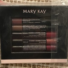Mary Kay Unlimited Lip Gloss MIni Set Berry, Red, Fancy Nancy, Mauve, Nude NEW