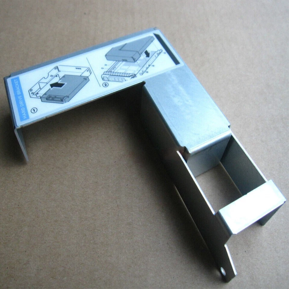 2pcs 9W8C4 Y004G 2.5" to 3.5" Adapter Tray Caddy For f238f x7k8w - Image 2 of 3