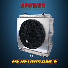 AT For Jeep TJ SE Wrangler 1987-2006 3Row Aluminum Radiator + Fan Shroud