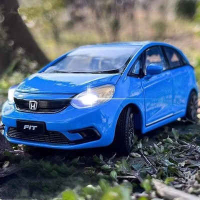 1:32 Honda Fit GK5 Diecast Alloy Car Model with Sound, Light & High Detail